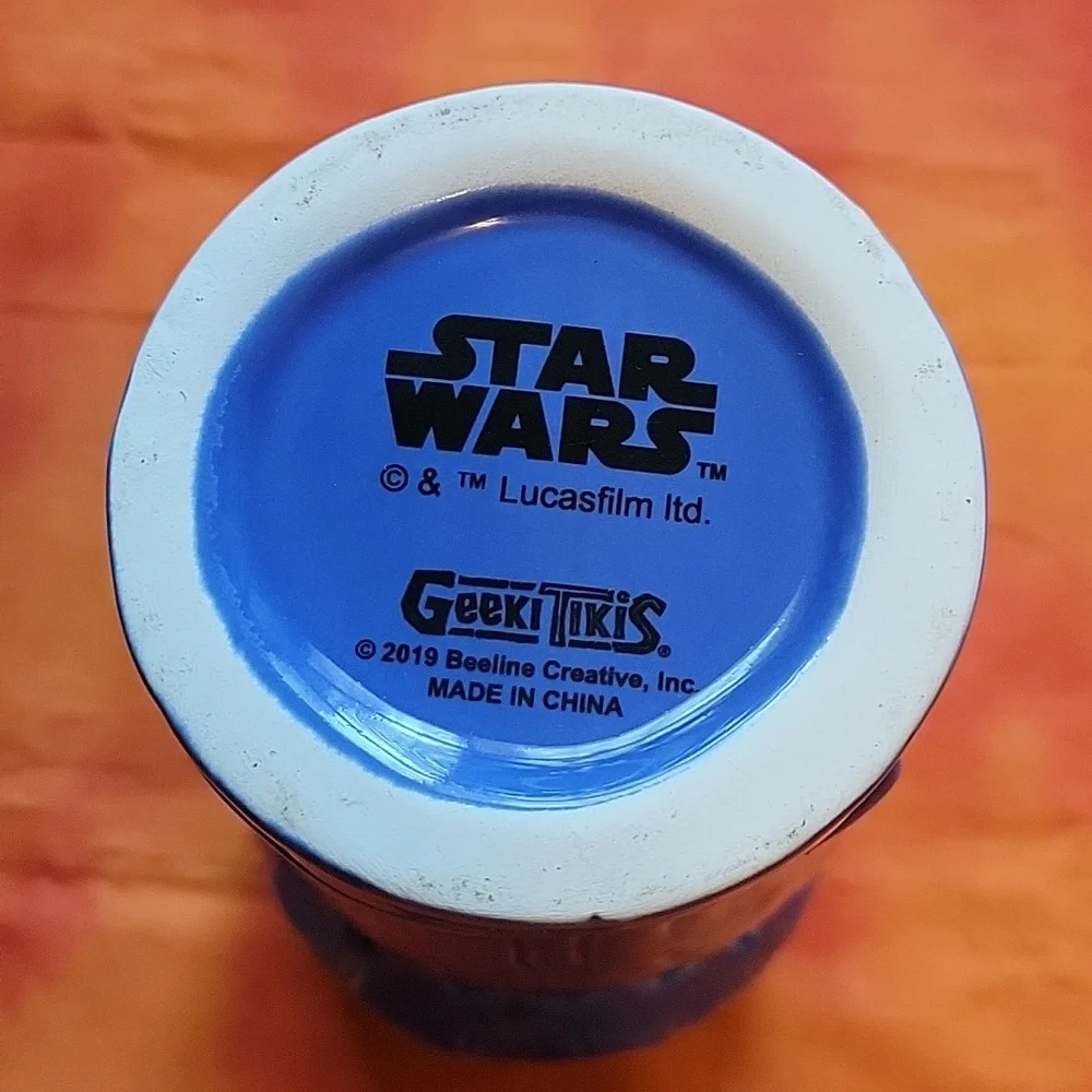 Geeki Tikis Star Wars Lando Calrissian Ceramic Mug Blue 20 oz